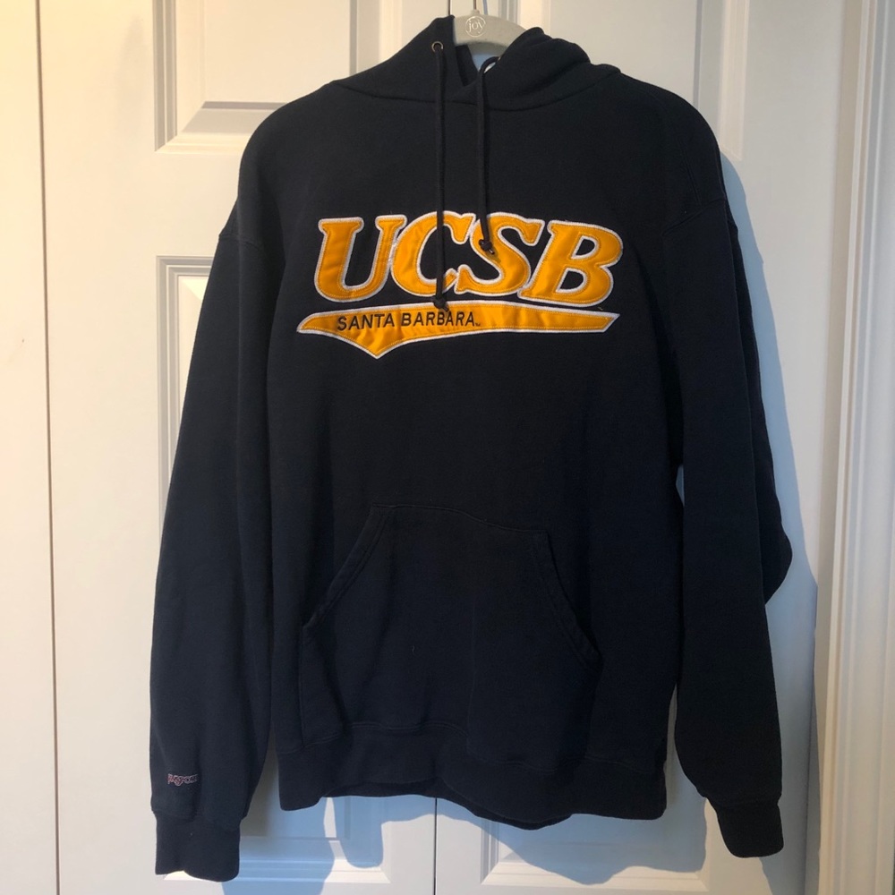 UCSB Navy Gold Varsity Style Hoodie